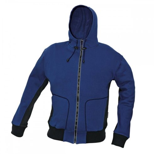 STANMORE pulóver kapucnival kék