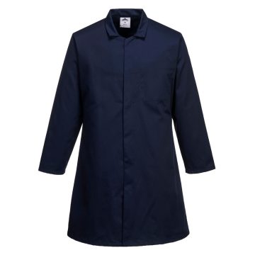   2202NAR4XL Portwest Férfi élelmiszeripari köpeny, 1 zsebbel