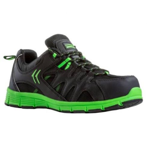 MOVE S3 alumínium lábujjvédős cipő zöld