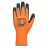 Portwest Hi-Vis Grip mártott latex védőkesztyű