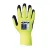 Portwest Hi-Vis Grip mártott latex védőkesztyű
