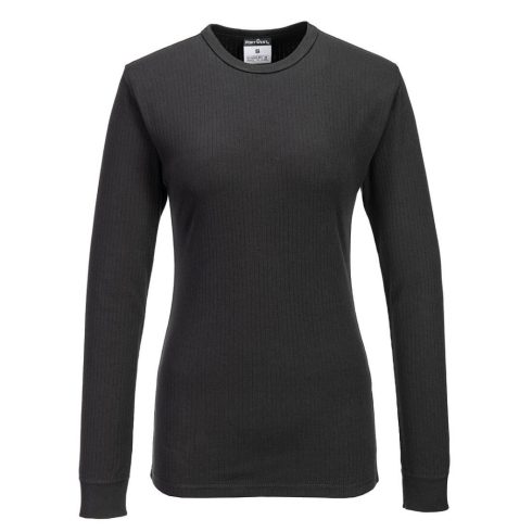 B126BKRXL Portwest Women's Thermal T-Shirt Long Sleeve - aláöltözet