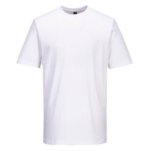 C195WHRL Portwest Chef Cotton Mesh Air T-Shirt