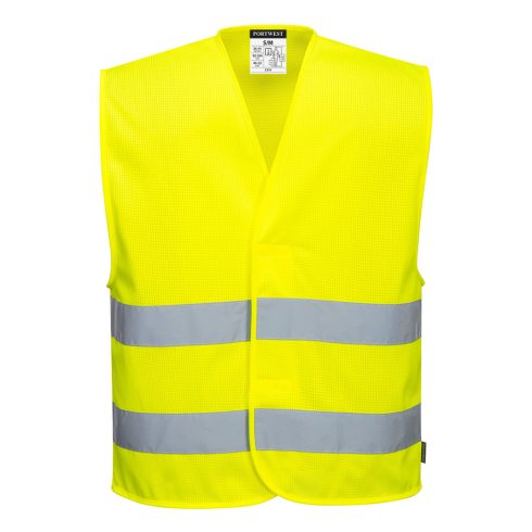 C374YERXX/3X Portwest MeshAir Hi-Vis kéttónusú mellény