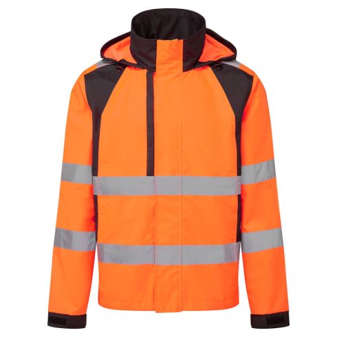 CD860OBRL Portwest WX2 Eco Hi-Vis Rain Jacket