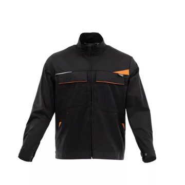 Sara King Flex kabát - s.szürke - narancs