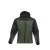 Sara Comfort Plus softshell kabát zöld - fekete