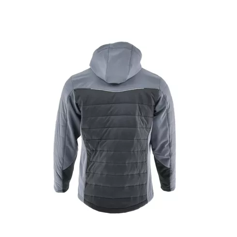 SARA COMFORT WINTER HYBRID BÉLELT KABÁT FEKETE - SZÜRKE