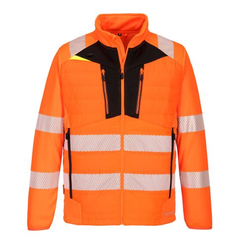 DX473OBRL Portwest DX4 Hi-Vis Baffle Jacket