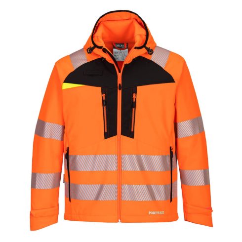 DX475OBR6XL Portwest DX4 Hi-Vis Softshell Jacket