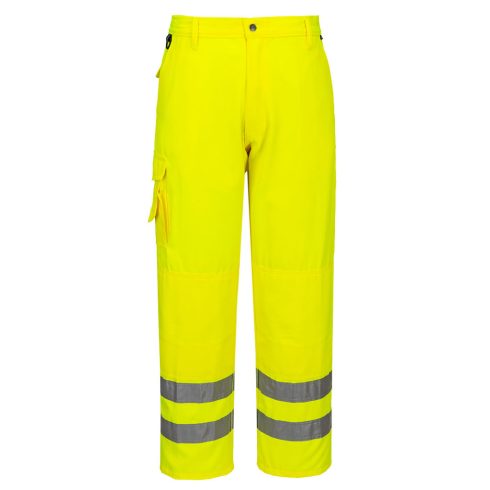 E046YER4XL Portwest Hi-Vis Combat nadrág