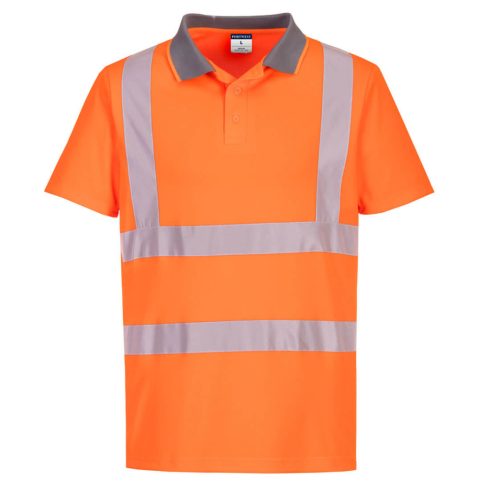 EC10ORRL Portwest Eco Hi-Vis Polo Shirt  (6 db)