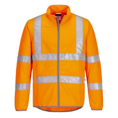 EC24ORRL Portwest Hi-Vis jól láthatósági Softshell pulóver