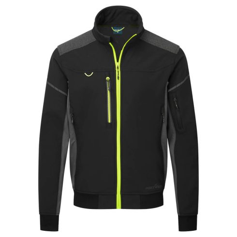 EV464BKRL PORTWEST EV4 Softshell bomber dzseki (3L)
