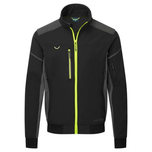 EV464BKTXXL PORTWEST EV4 Softshell bomber dzseki (3L)