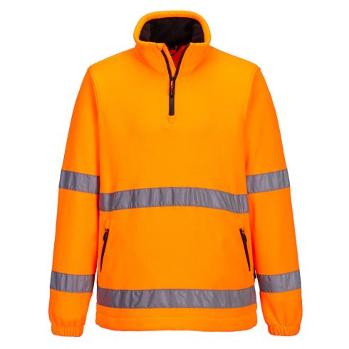 F302ORRS Hi-Vis 1/2 Zip polár