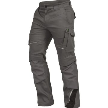 LEIB FLEX derekas munkanadrág szürke-fekete színben