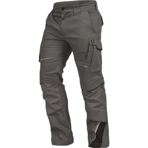 LEIB FLEX derekas munkanadrág szürke-fekete színben