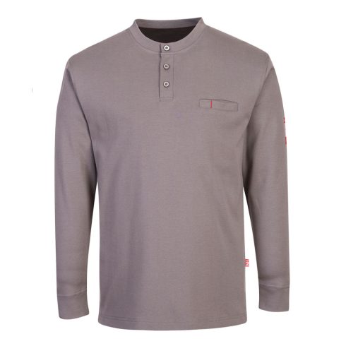 FR32GRRS Portwest FR Anti-Static Henley