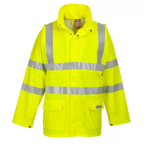 FR41YER5XL Portwest Sealtex Flame Hi-Vis esőkabát