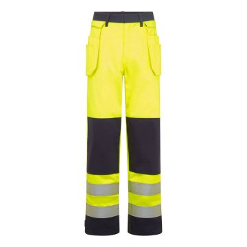   FR440YNRL Portwest Bizflame Hi-Vis kontraszt lángálló lengőzsebes nadrág