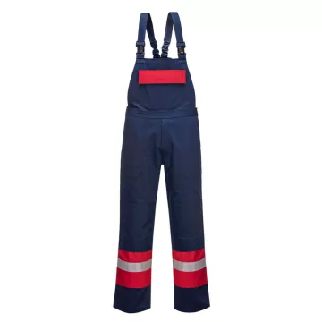  FR57NAR4XL Portwest Antisztatikus, lángálló kéttónusú mellesnadrág