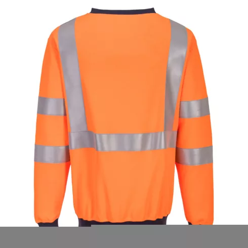 FR703ORRL Portwest Flame Resistant RIS Sweatshirt