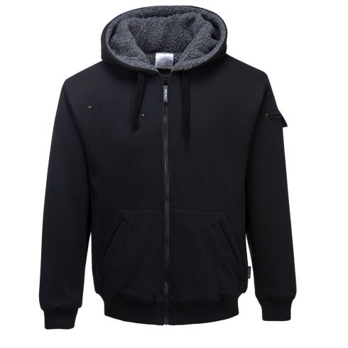 KS32BKRL Portwest Pewter kabát-fekete