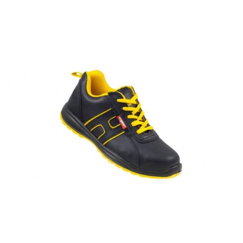 Urgent cipő Nero 227 S1 munkavédelmi cipő, fekete-sárga