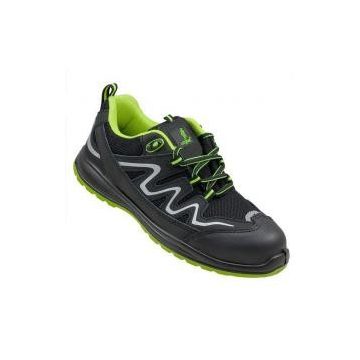 Urgent cipő Lime 224 S1 zöld-fekete