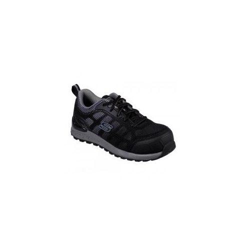 Skechers női cipő Bulklin-Lyndale SB ESD 77273EC szürke/fekete