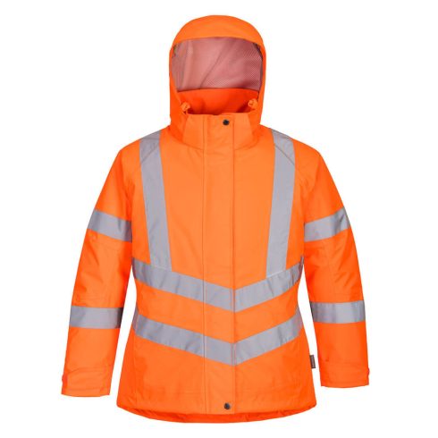LW74ORRXXL Portwest LW74 - Női jól láthatósági téli kabát