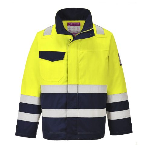 MV25YNRXL Portwest Hi-Vis Modaflame munkakabát