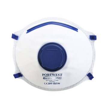 Portwest FFP2 szelepes Dolomit légzésvédő maszk (10 db)