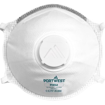 P304WHR Portwest FFP3 Light Cup Respirator (10 db)