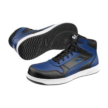 PUMA FRONTCOURT BLUE/BLK MID S3L ESD FO HRO SR