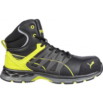   Puma Velocity 2.0 Yellow Mid S3 ESD HRO SRC munkavédelmi bakancs
