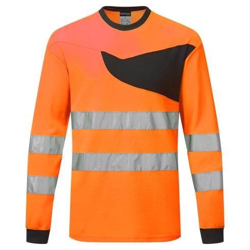 PW221OBRS Portwest PW2 Hi-Vis T-Shirt L/S