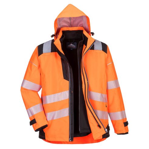 PW365OBRXXXL Portwest PW3 Hi-Vis 3-in-1 kabát