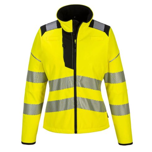 PW381YBRM Portwest PW3 Hi-Vis női softshell