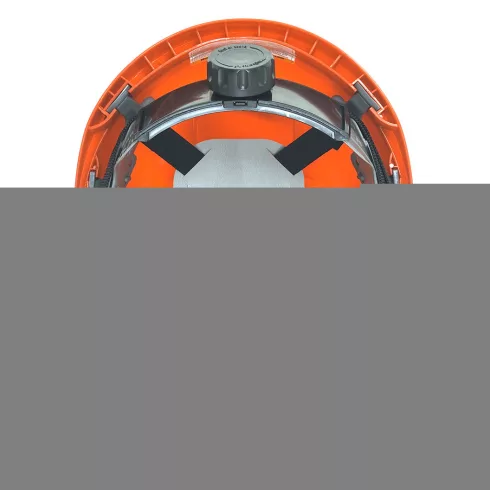 PW54ORR Portwest Endurance Plus védősisak látómezővel kombinálva