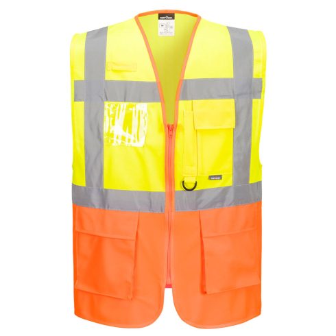 S376YORXXL Portwest Jól láthatósági vezetői mellény