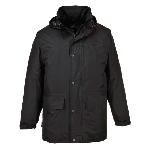 S523BKRXL Portwest Oban bélelt kabát