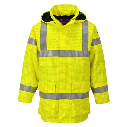 S774YER5XL Portwest Bizflame Rain Hi-Vis antisztatikus FR esődzseki