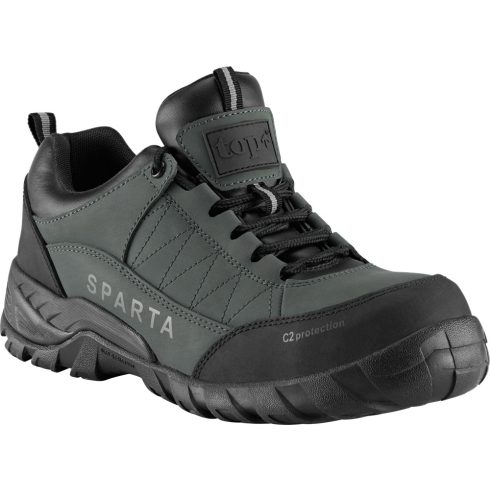 TOP SPARTA 2.0 S3L SR FO védőfélcipő, kompozit orrmerevítő, EVA/gumi talp-Szürke