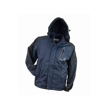 Urgent  Y263 bélelt  téli kabát, kék-fekete