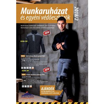  Z116HUL Portwest Viszonteladói A5 katalógus 2018/2 (ár nélküli változat)